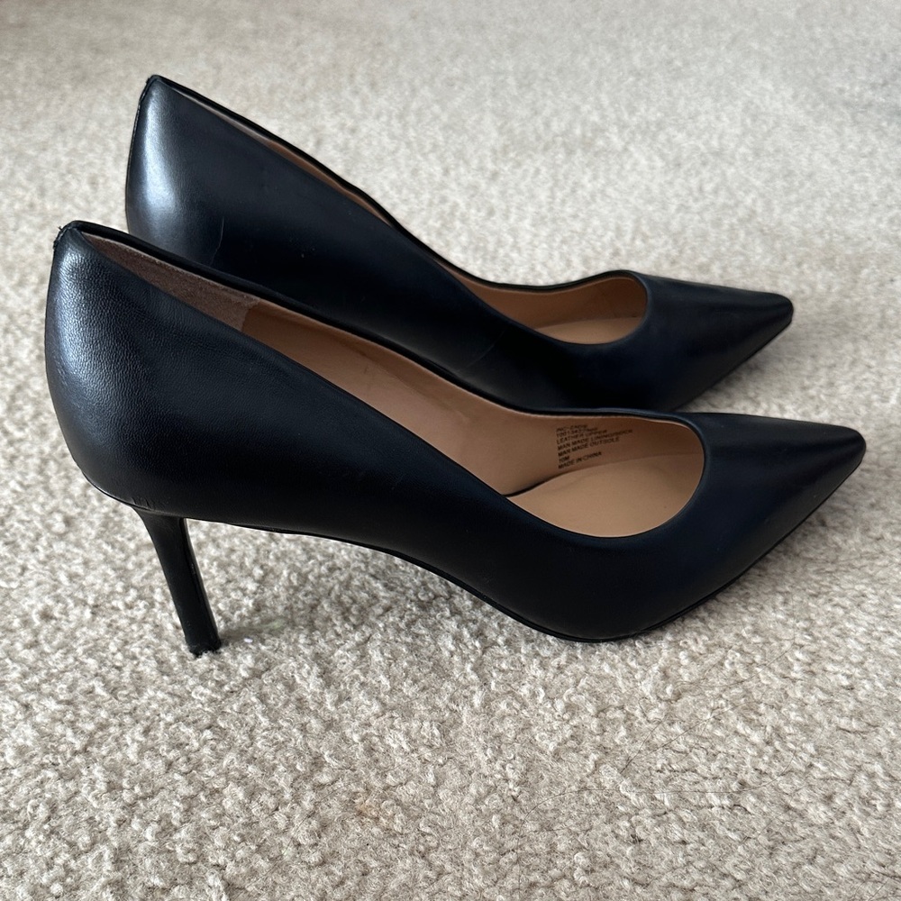 INC International Concepts Black Heels